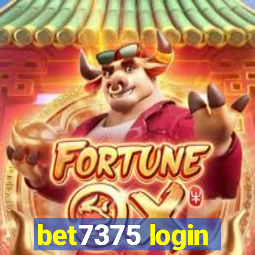 bet7375 login